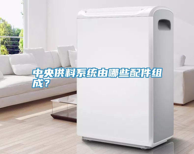 中央供料係統由哪些配件組成？