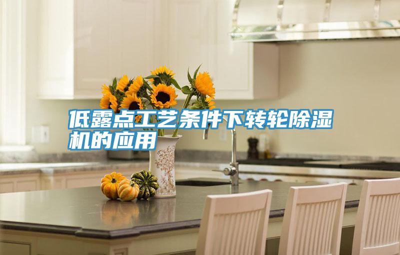 低露點工藝條件下轉輪深夜福利视频网站的應用