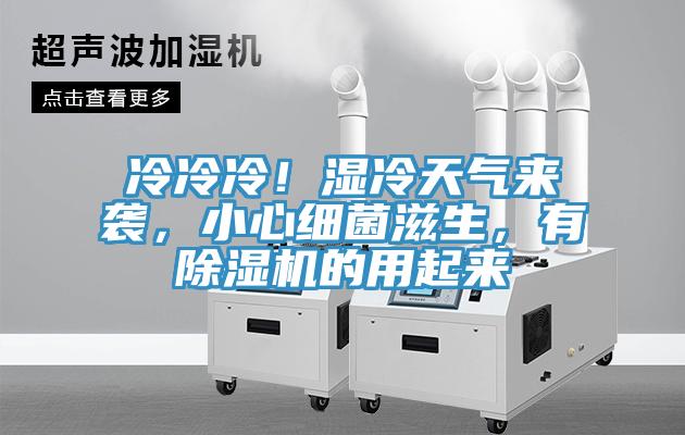 冷冷冷！濕冷天氣來襲，小心細菌滋生，有深夜福利视频网站的用起來