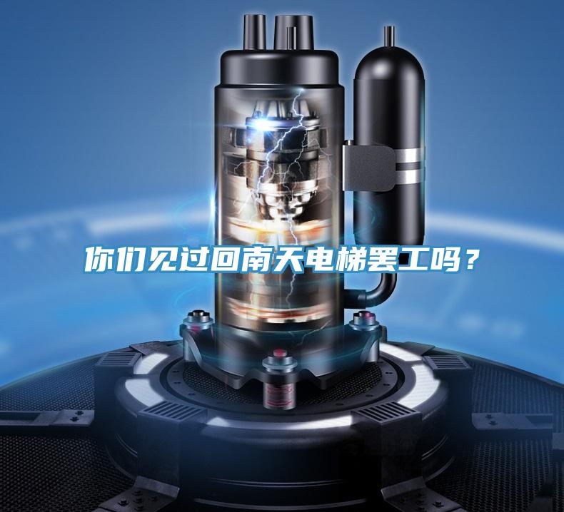 你們見過回南天電梯罷工嗎？